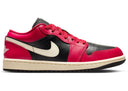 Jordan 1 Low Mystic Hibiscus Black Womens - Unmatched Kicks - Sneakers