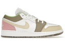 Jordan 1 Low Pastel Grind Vivid Green Gs - Unmatched Kicks - Sneakers