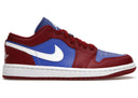 Jordan 1 Low Pomegranate Medium Blue Womens - Unmatched Kicks - Sneakers