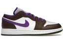 Jordan 1 Low Purple Mocha Gs - Unmatched Kicks - Sneakers