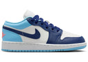 Jordan 1 Low Sail Blue Chill Gs - Unmatched Kicks - Sneakers