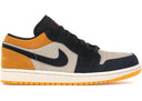 Jordan 1 Low Sail University Gold Black - Unmatched Kicks - Sneakers