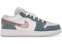 Jordan 1 Low Se Denim Sequin Gs - Unmatched Kicks - Sneakers