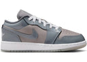 Jordan 1 Low Se Medium Grey Cool Grey White Gs - Unmatched Kicks - Sneakers