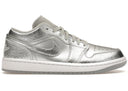 Jordan 1 Low Se Metallic Silver Womens - Unmatched Kicks - Sneakers