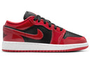 Jordan 1 Low Se Patent Bred Toe Gs - Unmatched Kicks - Sneakers