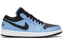 Jordan 1 Low University Blue Black - Unmatched Kicks - Sneakers