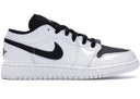 Jordan 1 Low White Black Patent Gs - Unmatched Kicks - Sneakers