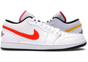 Jordan 1 Low White Multi - Color - Unmatched Kicks - Sneakers