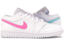 Jordan 1 Low White Neon Gs - Unmatched Kicks - Sneakers