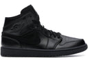 Jordan 1 Mid Black - Unmatched Kicks - Sneakers
