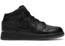 Jordan 1 Mid Black Dark Grey Outsole Gs - Unmatched Kicks - Sneakers