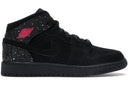 Jordan 1 Mid Black Rush Pink White Splatter Gs - Unmatched Kicks - Sneakers
