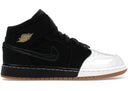 Jordan 1 Mid Black White Gold Gs - Unmatched Kicks - Sneakers