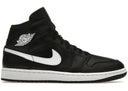 Jordan 1 Mid Black White Womens - Unmatched Kicks - Sneakers