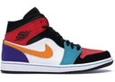 Jordan 1 Mid Bred Multi - Color - Unmatched Kicks - Sneakers
