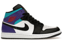 Jordan 1 Mid Court Purple Tropical Twist - Unmatched Kicks - Sneakers