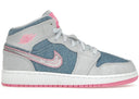Jordan 1 Mid Denim Sequin Gs - Unmatched Kicks - Sneakers