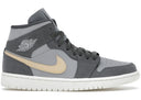 Jordan 1 Mid Grey Onyx Womens - Unmatched Kicks - Sneakers