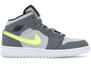 Jordan 1 Mid Gunsmoke Volt Gs - Unmatched Kicks - Sneakers