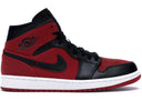 Jordan 1 Mid Gym Red Black - Unmatched Kicks - Sneakers