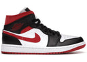 Jordan 1 Mid Gym Red Black White - Unmatched Kicks - Sneakers