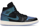 Jordan 1 Mid Iridescent Black Womens - Unmatched Kicks - Sneakers