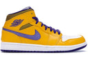 Jordan 1 Mid Lakers - Unmatched Kicks - Sneakers