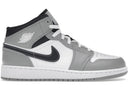 Jordan 1 Mid Light Smoke Grey Gs - Unmatched Kicks - Sneakers