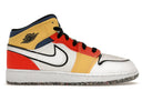Jordan 1 Mid Multi - Color Canvas Gs - Unmatched Kicks - Sneakers