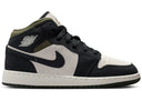 Jordan 1 Mid Off Noir Medium Olive Gs - Unmatched Kicks - Sneakers