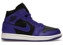 Jordan 1 Mid Purple Black Womens - Unmatched Kicks - Sneakers