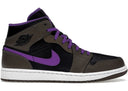 Jordan 1 Mid Purple Mocha - Unmatched Kicks - Sneakers