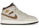 Jordan 1 Mid Se Brown Elephant Gs - Unmatched Kicks - Sneakers