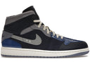 Jordan 1 Mid Se Craft Obsidian French Blue Ashen Slate White - Unmatched Kicks - Sneakers
