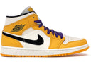 Jordan 1 Mid Se Lakers - Unmatched Kicks - Sneakers