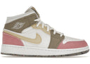 Jordan 1 Mid Se Pastel Vivid Green Grind Gs - Unmatched Kicks - Sneakers