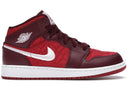 Jordan 1 Mid Se Red Quilt Gs - Unmatched Kicks - Sneakers