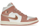 Jordan 1 Mid Se Red Stardust Womens - Unmatched Kicks - Sneakers
