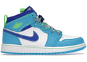 Jordan 1 Mid Se Sprite Blue Gs - Unmatched Kicks - Sneakers