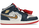 Jordan 1 Mid Se Take Flight Gold Swoosh Gs - Unmatched Kicks - Sneakers