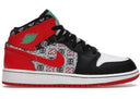 Jordan 1 Mid Se Ugly Christmas Sweater Gs - Unmatched Kicks - Sneakers