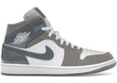 Jordan 1 Mid Se White Medium Grey Cool Grey - Unmatched Kicks - Sneakers