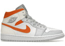 Jordan 1 Mid Starfish Pure Platinum - Unmatched Kicks - Sneakers