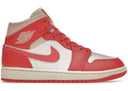 Jordan 1 Mid Strawberries And Cream Womens - Unmatched Kicks - Sneakers
