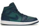 Jordan 1 Mid Teal French Blue Womens - Unmatched Kicks - Sneakers