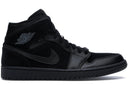 Jordan 1 Mid Triple Black 2018 - Unmatched Kicks - Sneakers