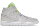Jordan 1 Mid Vast Grey Ghost Green Womens - Unmatched Kicks - Sneakers