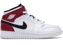 Jordan 1 Mid White Black Gym Red Gs - Unmatched Kicks - Sneakers