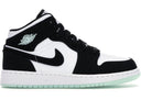 Jordan 1 Mid White Black Teal Tint Gs - Unmatched Kicks - Sneakers